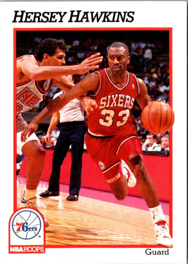 1991 Hoops Hersey Hawkins #161
