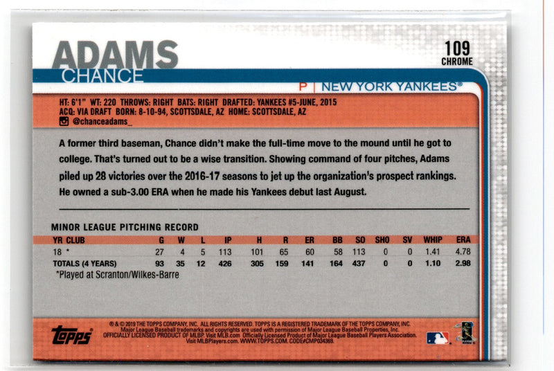 2018 Topps Chrome New York Mets