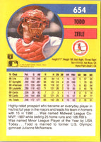 1991 Fleer Todd Zeile #654