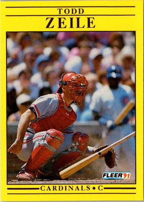 1991 Fleer Todd Zeile #654