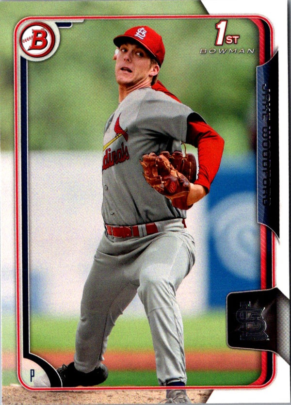 2015 Bowman Draft Picks & Prospects Jake Woodford #187