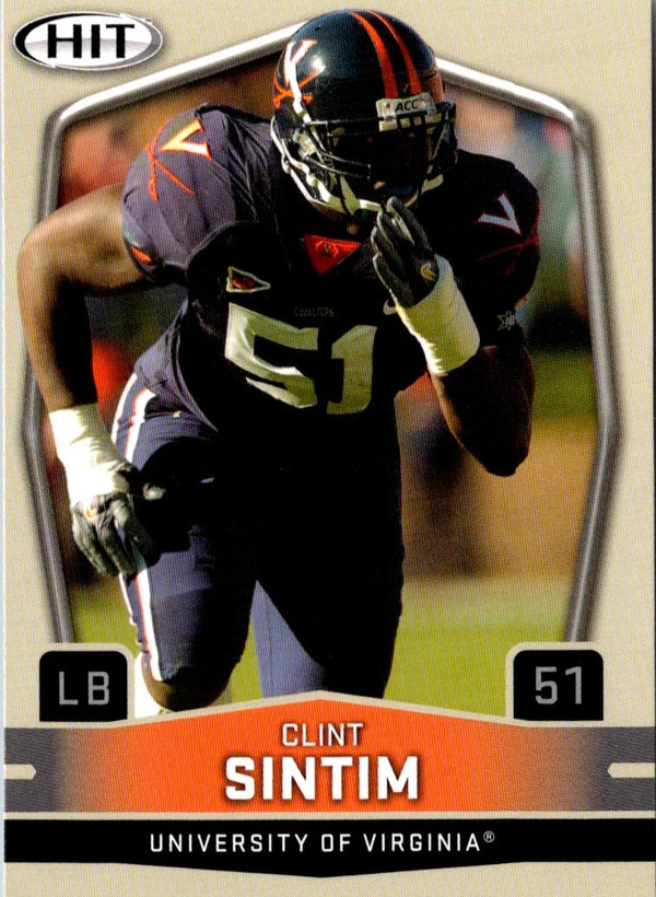 2009 SAGE HIT Clint Sintim #65