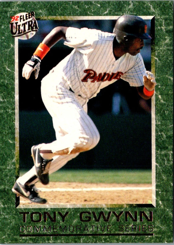 1992 Ultra Tony Gwynn Commemorative Series Tony Gwynn #9