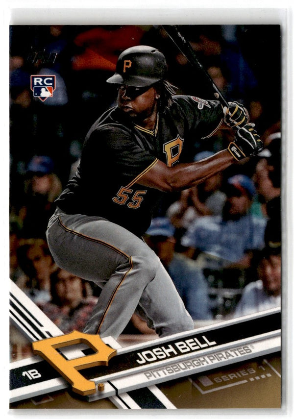 2017 Topps Update Series 1 and 2 Variations Josh Bell #30 Rookie