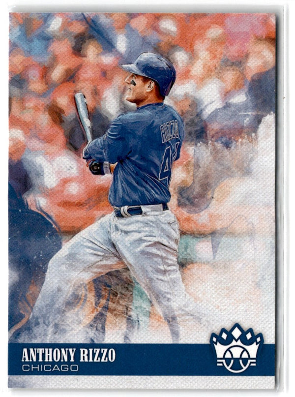 2018 Panini Diamond Kings Blue Frame Anthony Rizzo #64