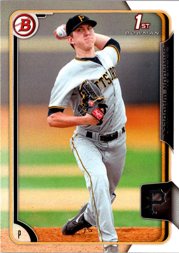 2015 Bowman Draft Picks & Prospects Brandon Waddell #77