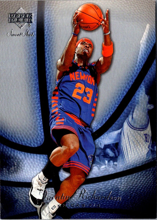 2006 Upper Deck Sweet Shot Quentin Richardson #60