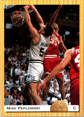1993 Classic Draft Picks Gold Mike Peplowski #58