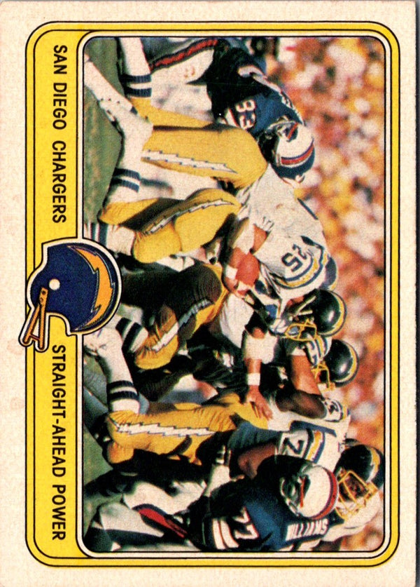 1981 Fleer Team Action San Diego Chargers Offense #47