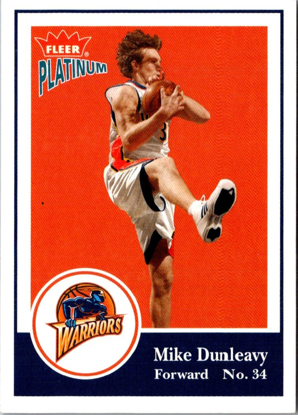 2003 Fleer Platinum Mike Dunleavy #86