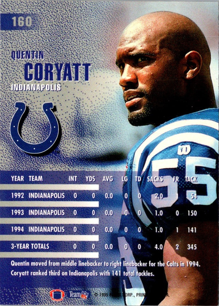 1995 Fleer Quentin Coryatt