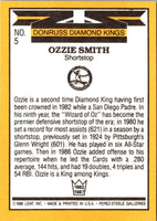 1987 Donruss Super Diamond Kings Ozzie Smith #5