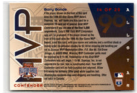 1996 Leaf All-Star Game MVP Contenders Gold Barry Bonds #14