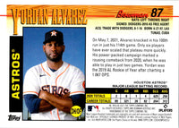 2021 Bowman Heritage Yordan Alvarez #87