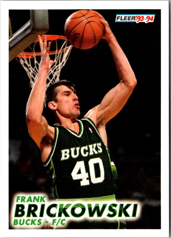 1993 Fleer Frank Brickowski #116