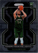 2021 Panini Prizm Blue Sandro Mamukelashvili