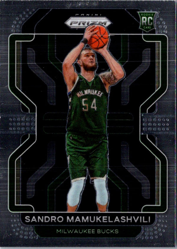 2021 Panini Prizm Blue Sandro Mamukelashvili #293