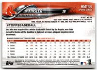 2018 Topps Chrome Update Edition Ian Kinsler #HMT44