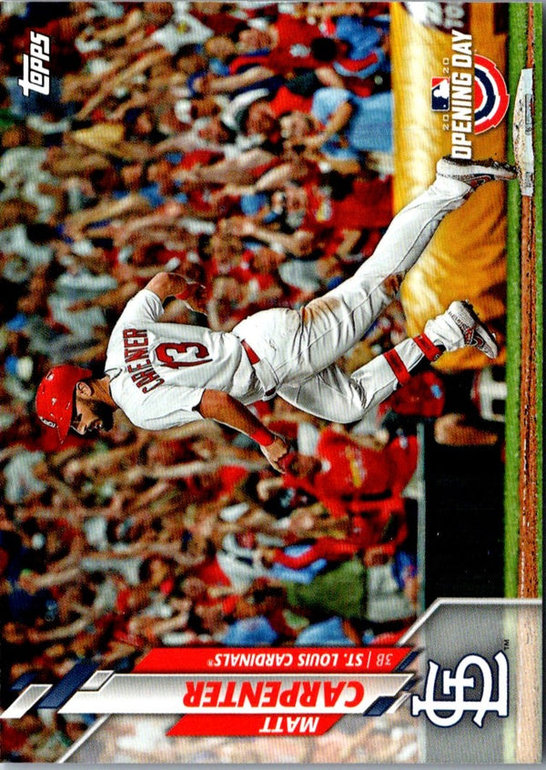 2020 Topps Opening Day Matt Carpenter #88