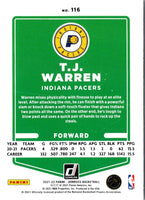 2021 Donruss T.J. Warren #116