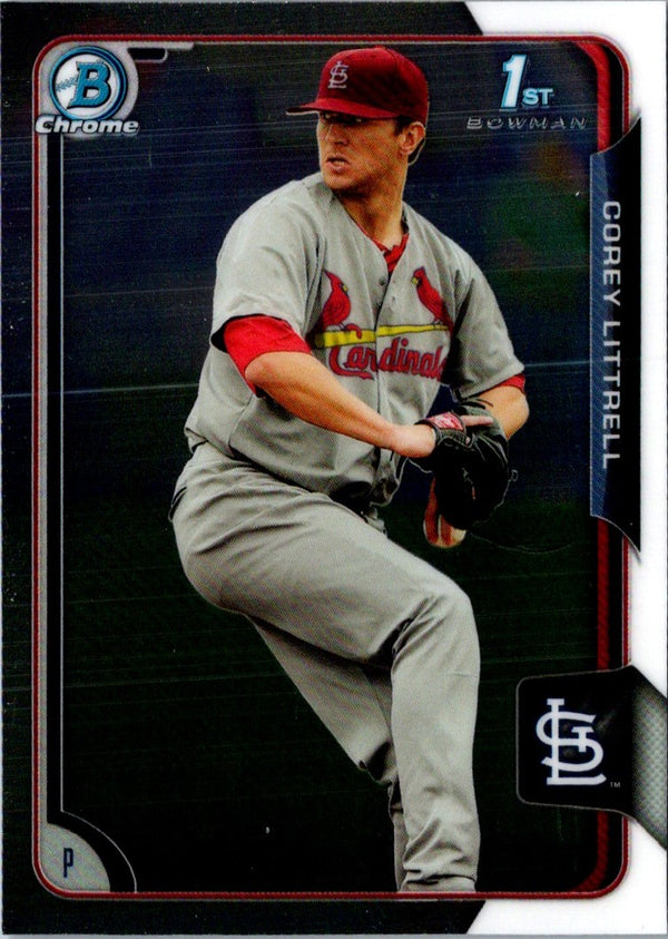 2015 Bowman Chrome Prospects Corey Littrell #BCP53