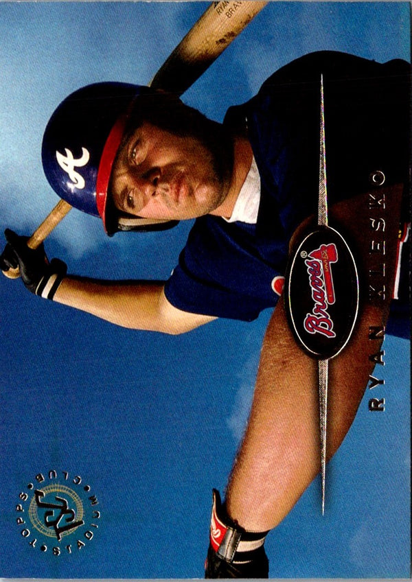 1995 Topps Stadium Club First Day Issue Ryan Klesko #19