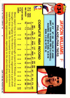 1992 Topps Jayson Williams #134