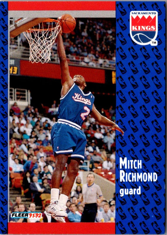 1991 Fleer Mitch Richmond #350