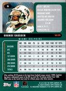 2001 Stadium Club Oronde Gadsden