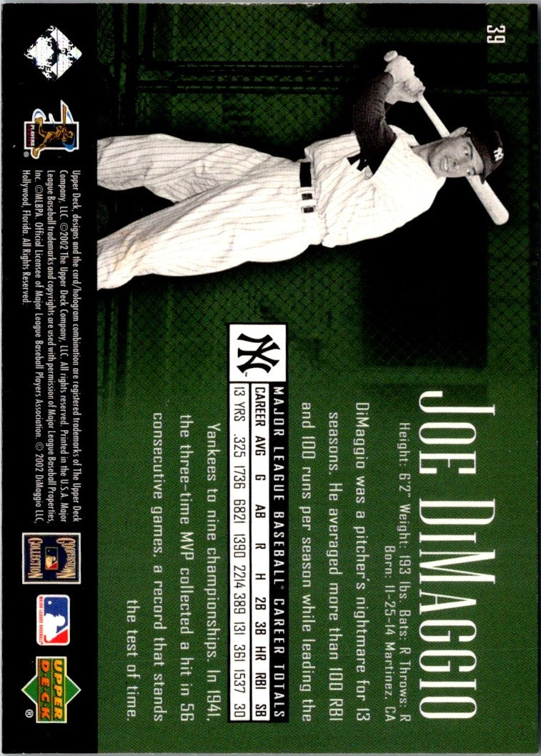 2002 Upper Deck Prospect Premieres Future Gems Quads Joe DiMaggio/Jon Lester/Mark McGwire/Mark McLemore