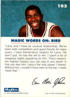 1992 SkyBox USA Magic on Bird #102