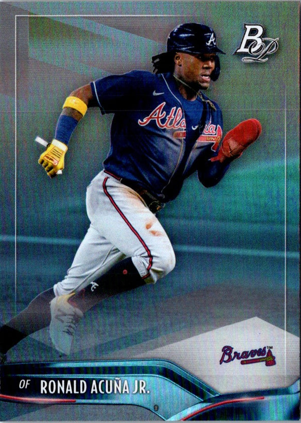 2021 Bowman Platinum Ronald AcuÃ±a Jr. #9