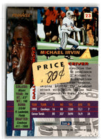 1994 Pinnacle Canton Bound Michael Irvin #23