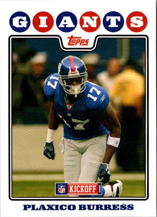 2008 Topps Kickoff Plaxico Burress #118