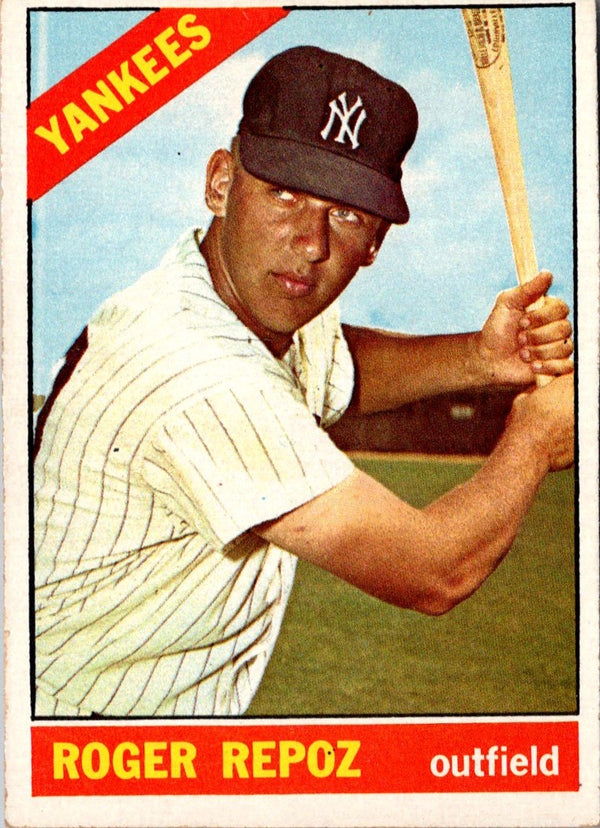 1966 Topps Roger Repoz #138 VG-EX