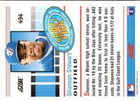 1993 Score Shannon Stewart #494 Rookie