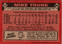 1986 Topps Mike Young #548
