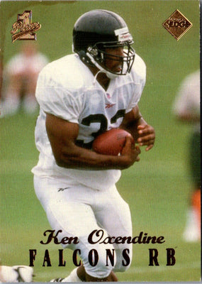 1998 Collector's Edge First Place Ken Oxendine #34 Rookie