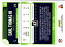 2019 Panini Earl Thomas III