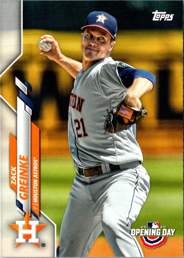 2020 Topps Zack Greinke #121