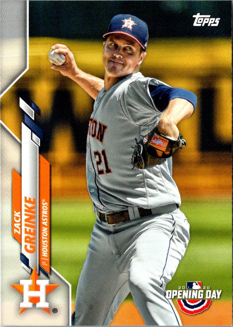 2020 Topps Zack Greinke