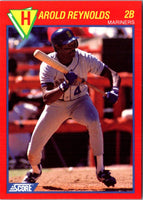 1989 Score Baseball's 100 Hottest Players Harold Reynolds #82