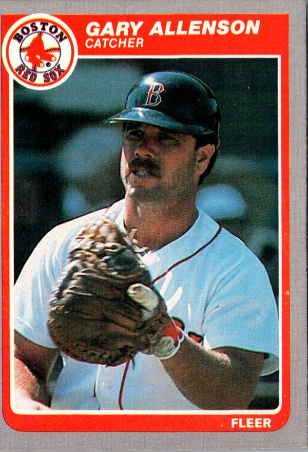 1985 Fleer Gary Allenson #148