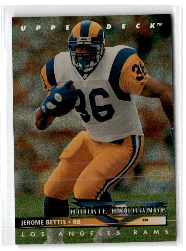 1993 Upper Deck Rookie Exchange Jerome Bettis #RE7