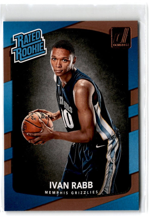 2017 Donruss Optic Blue Velocity Ivan Rabb #156