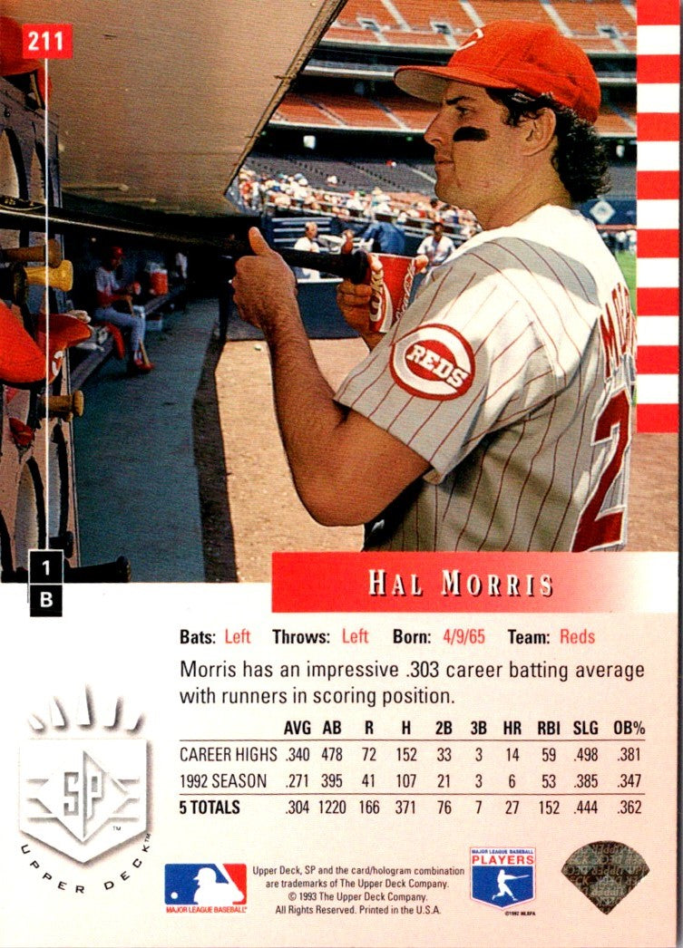 1993 SP Hal Morris