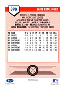 1991 Line Drive AAA Mike Remlinger