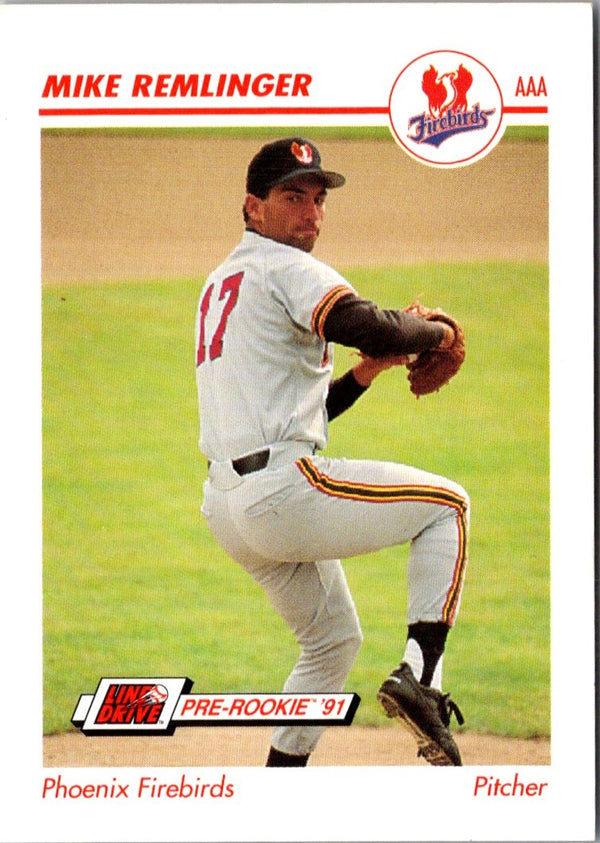 1991 Line Drive AAA Mike Remlinger #390