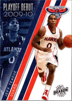 2009 Panini Season Update Playoff Debuts Jeff Teague #11