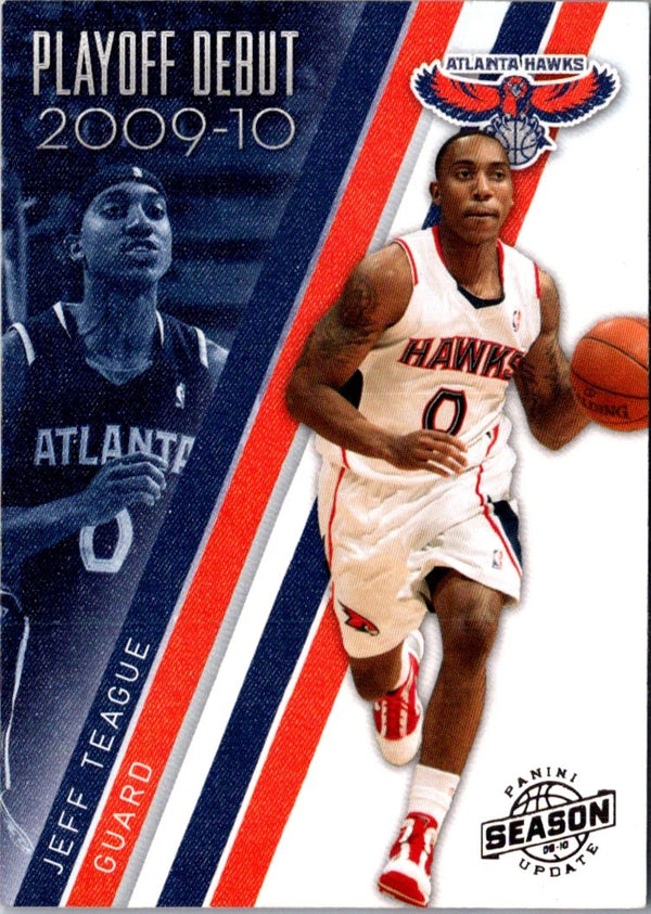 2009 Panini Season Update Playoff Debuts Jeff Teague #11